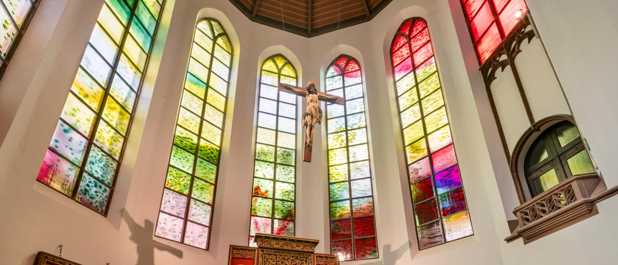 Kirchenfenster St. Elisabeth, Darmstadt - 122
