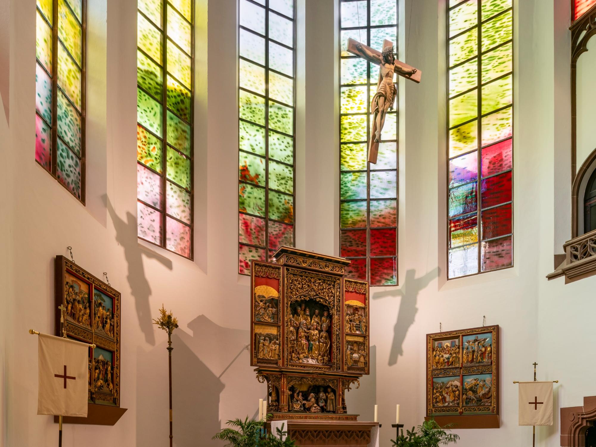 Kirchenfenster St. Elisabeth, Darmstadt - 132