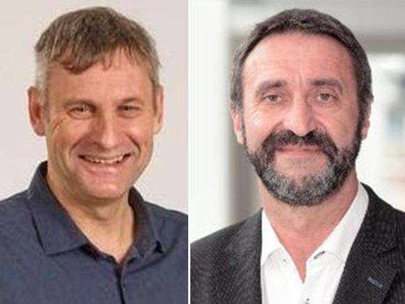 Pfarrer Becker und Pfarrer Gans