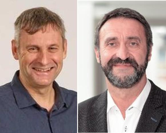 Pfarrer Becker und Pfarrer Gans