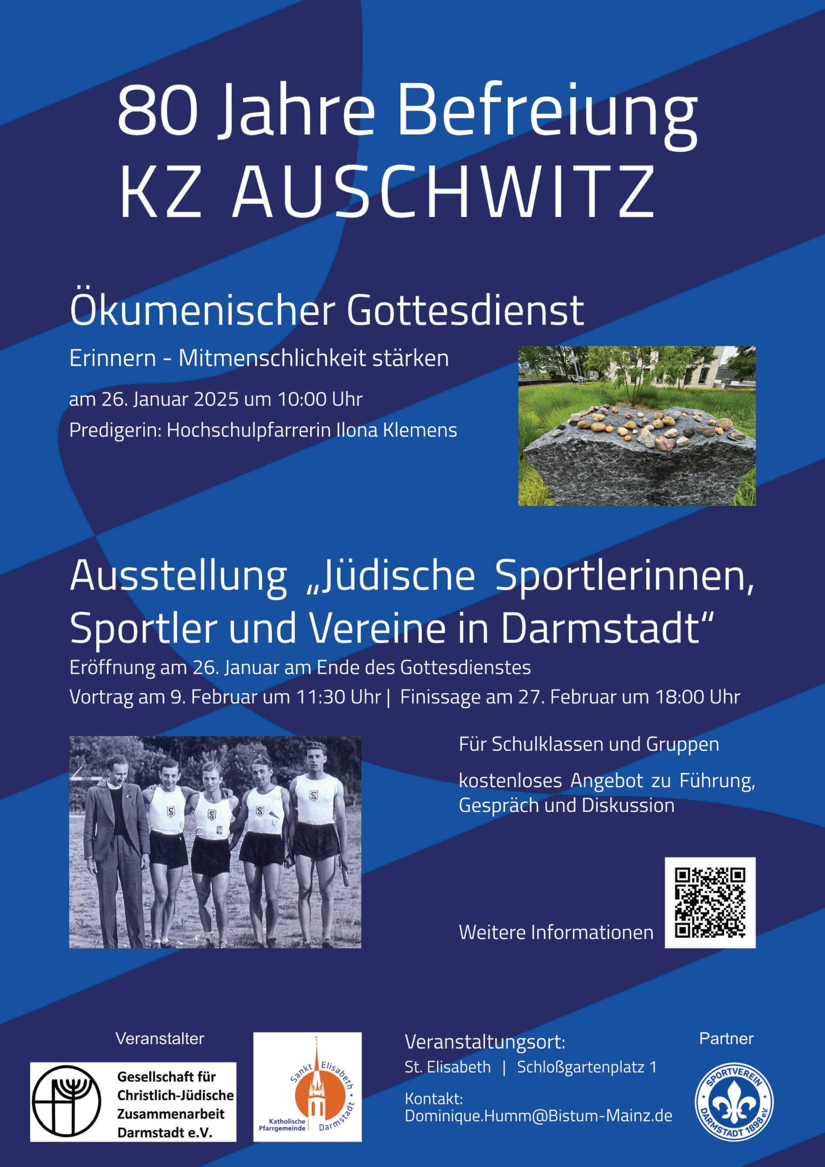 Plakat 80 Jahre Befreiung von Ausschwitz (c) Dominique Humm_SV98_GCJZ