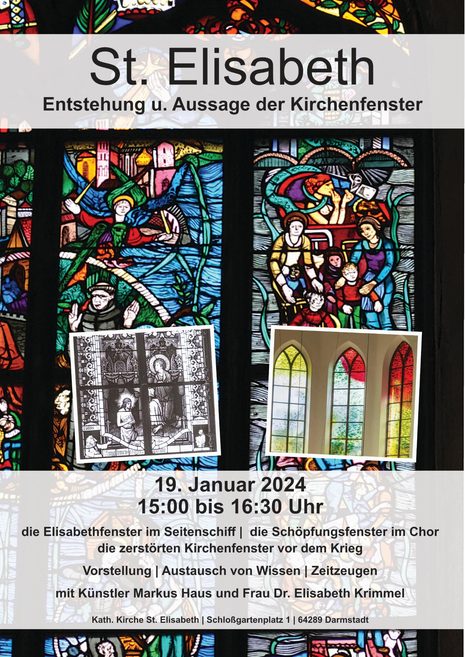 Die nächste Veranstaltungen zu den Kirchenfenstern wird interessant (c) Dominique Humm