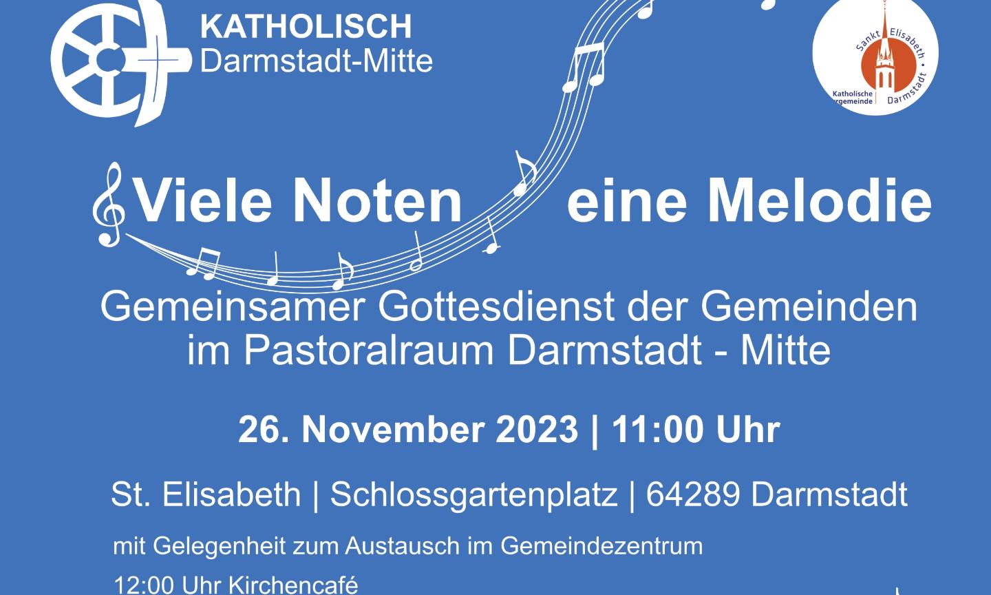 Plakat Pastoralraumgottesdienst (c) Humm