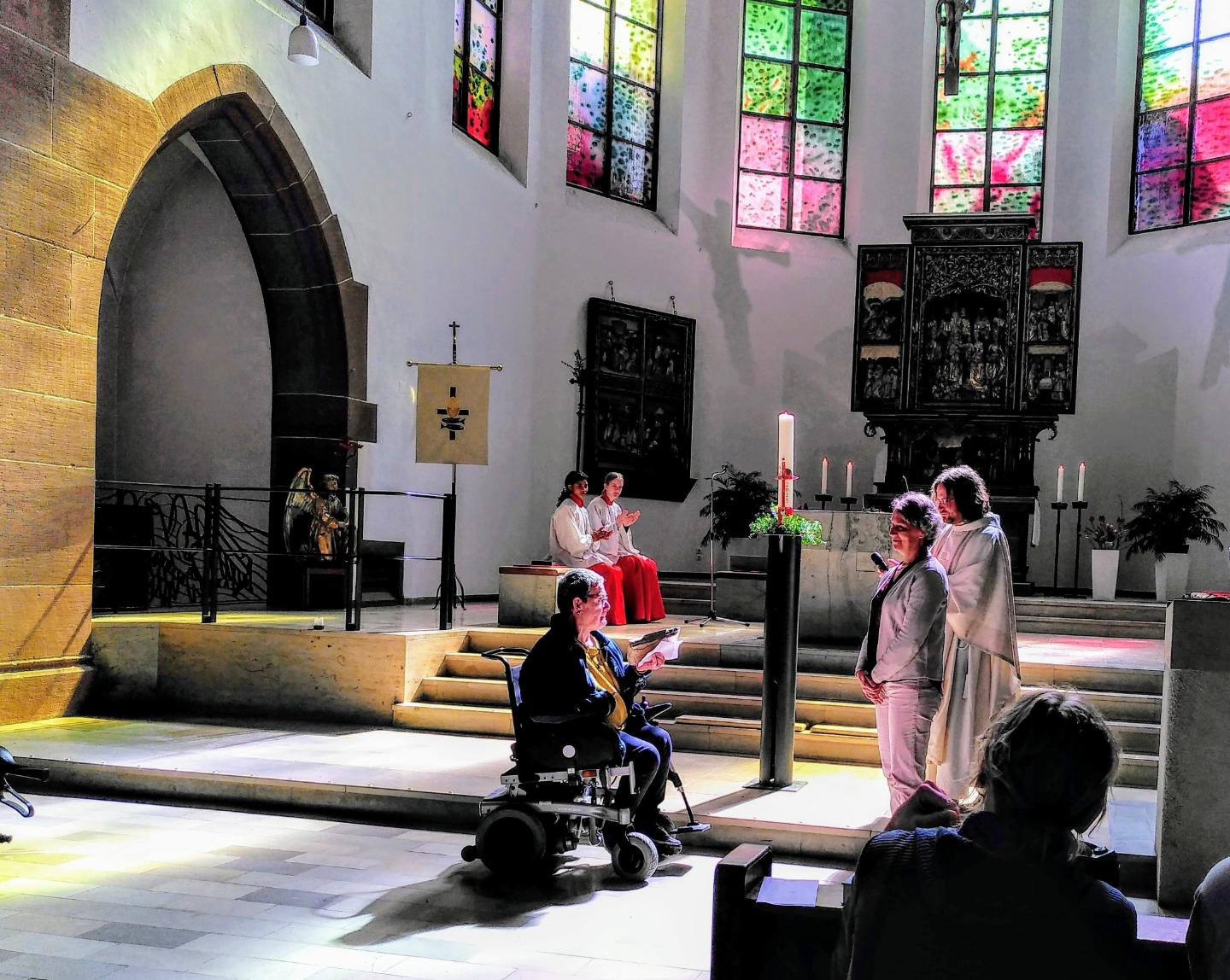 Einführung von Ute Maier als Wortgottesdienst-Leiterin (c) Stefan Maier