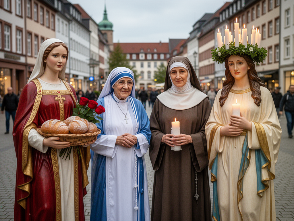 Frauen als Lichter der Hoffnung (c) KI generiert bei Ki-bild-erstellen.de