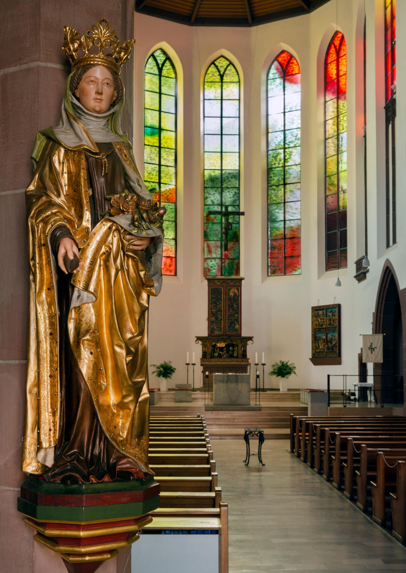 Elisabeth von Thüringen (c) Pfarrgemeinde St. elisabeth, Darmstadt