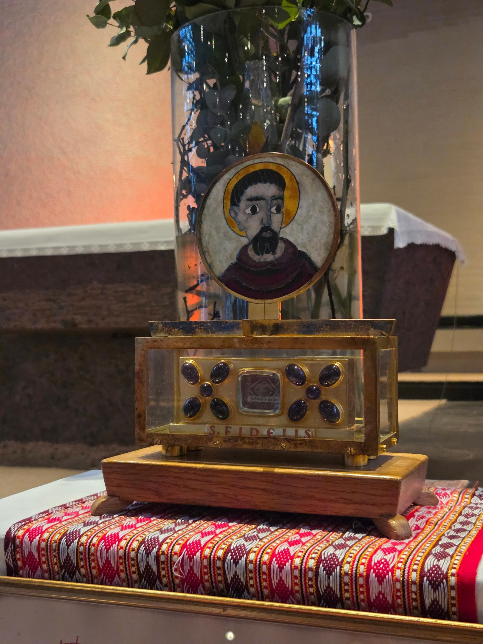 Reliquie des Hl. Fidelis von Sigmaringen (c) CampusFidelis