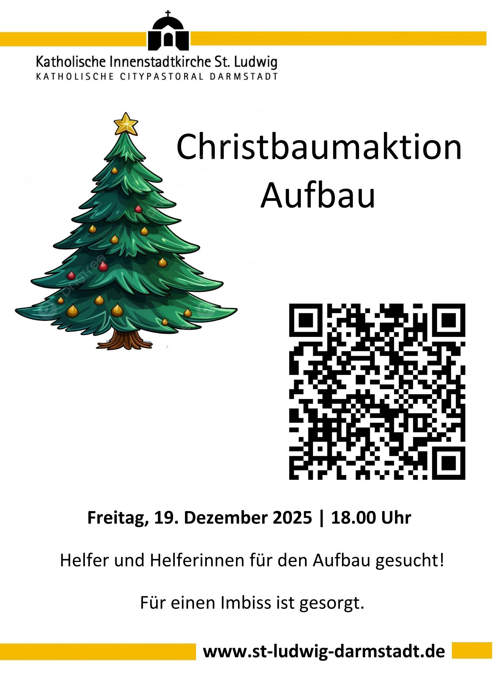 Christbaumaktion_aufbau 2025