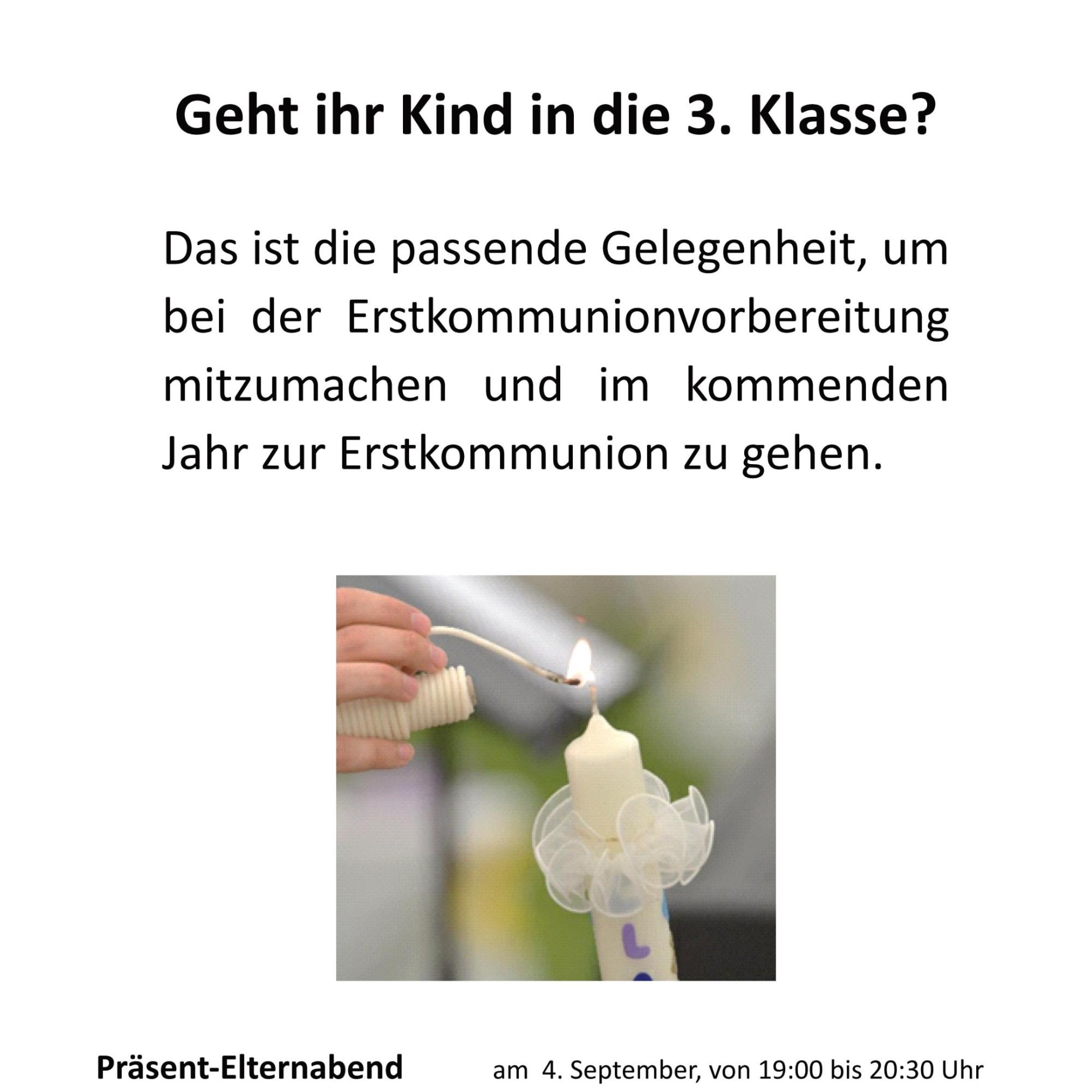 Infoelternabend Erstkommunion 2026 (c) PR DaMi
