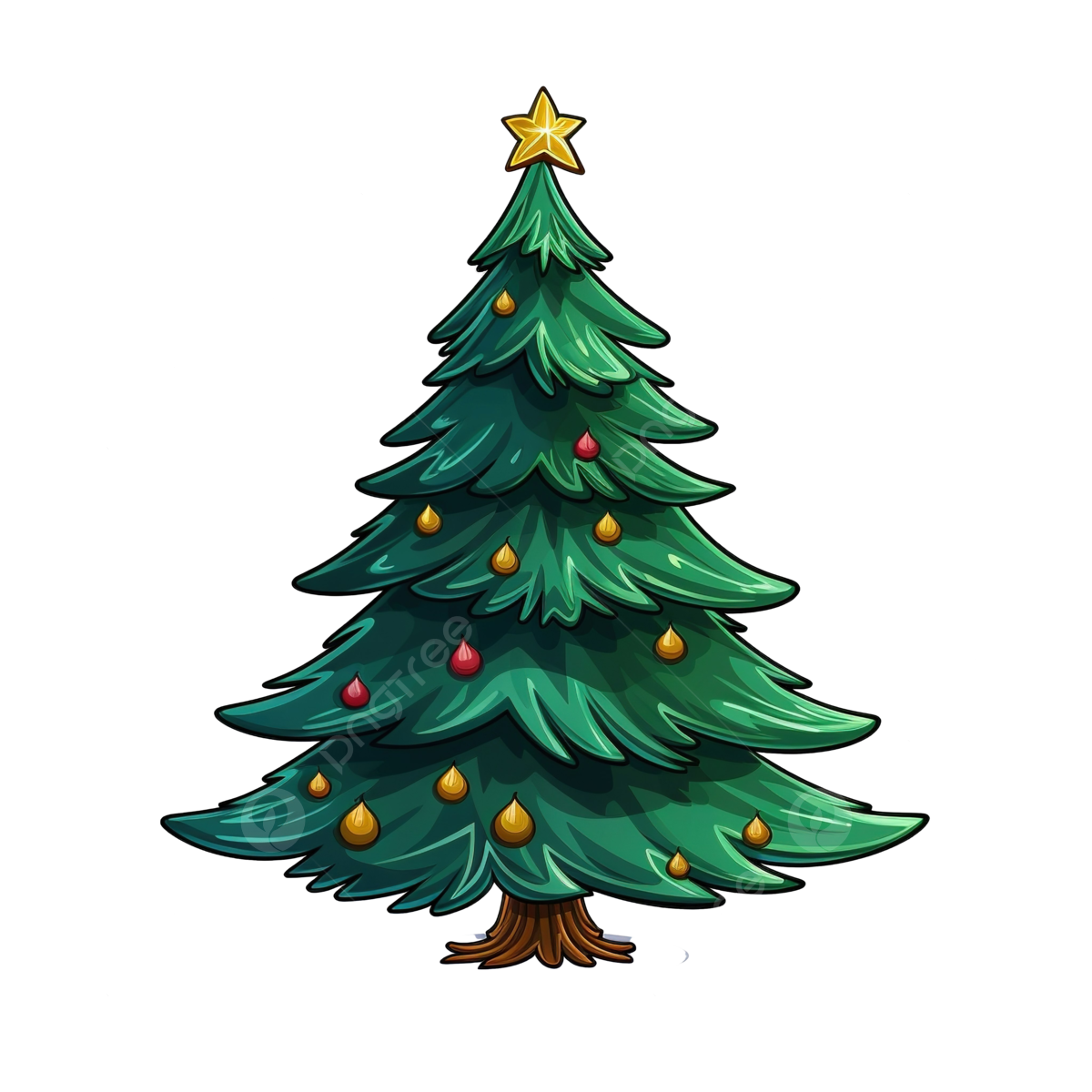 Weihnachtsbaum (c) https://de.pngtree.com/freepng/christmas-tree-clipart_13082832.html