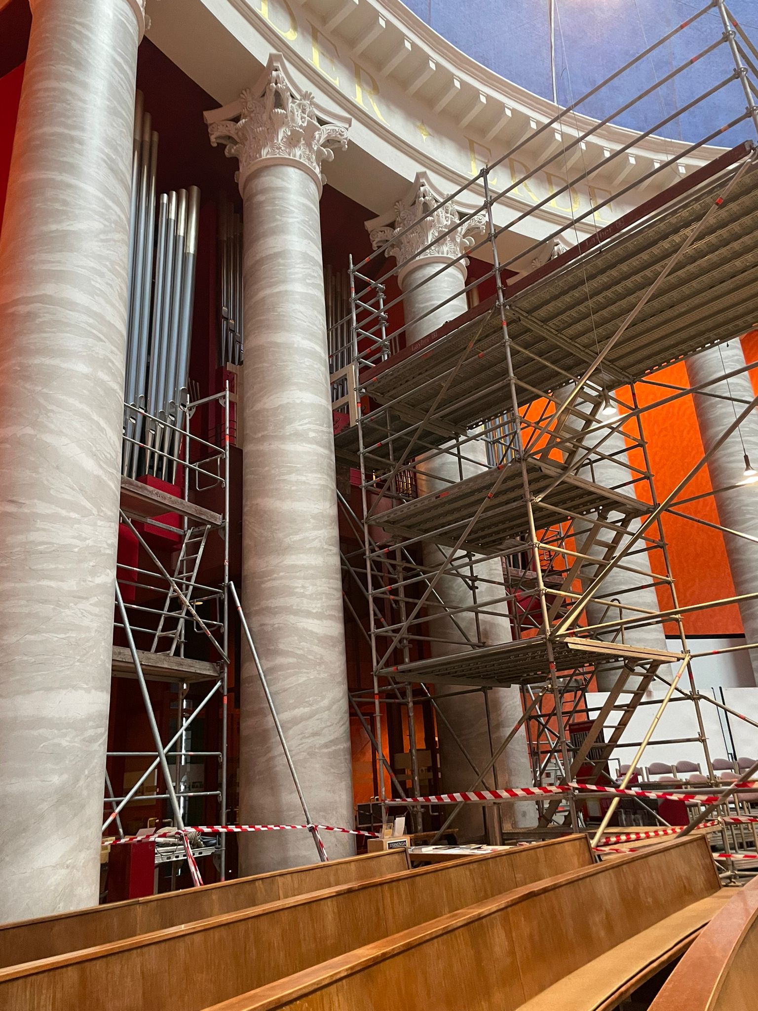 Die Revision der Orgel 2026 (c) Werner Sauer