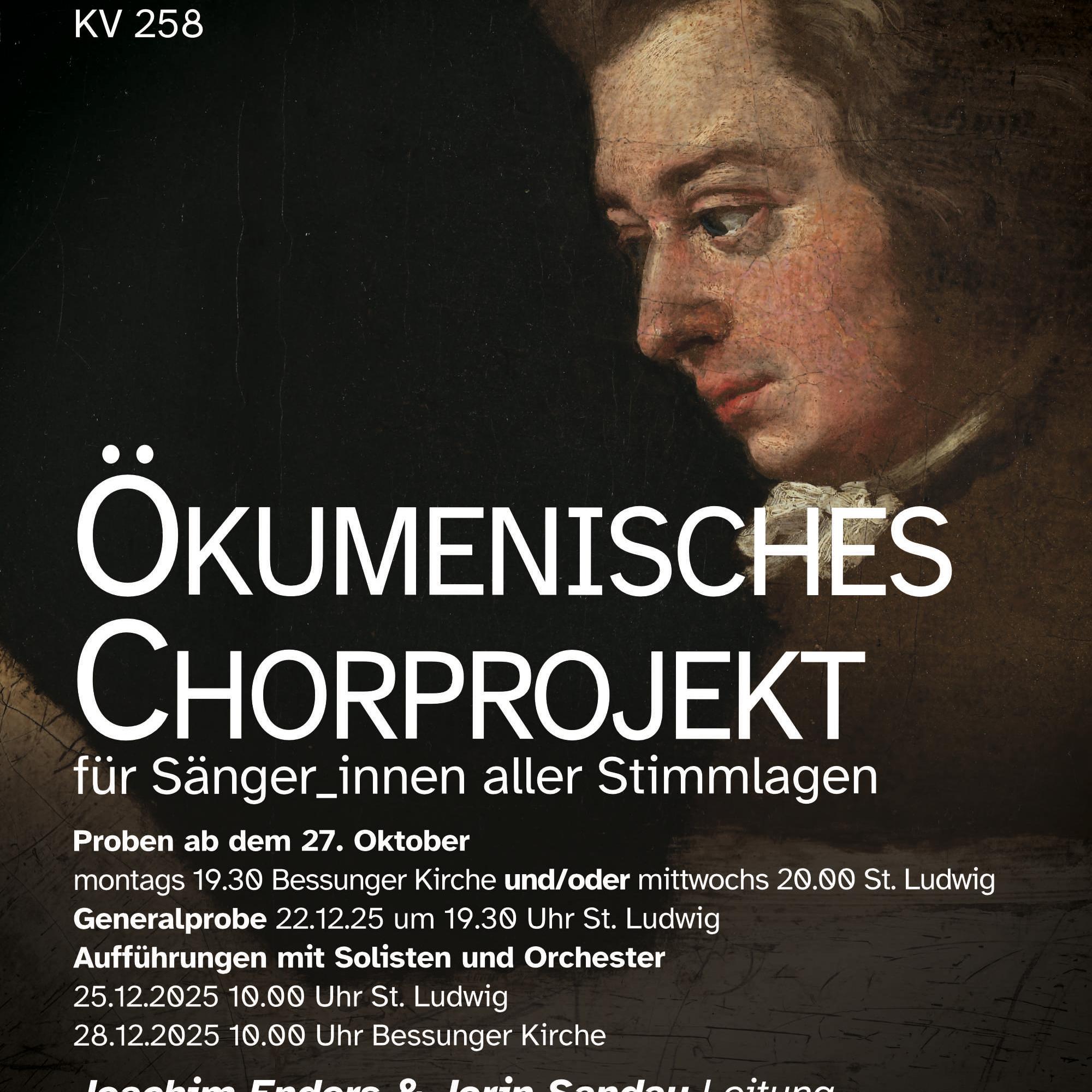 Plakat Chorprojekt Mozart (c) St.Ludwig Darmstadt