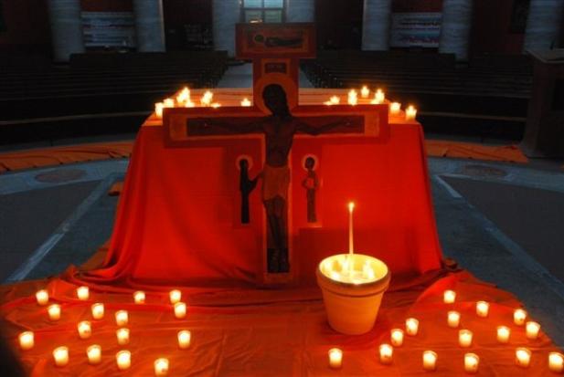 Altar Taizé Gebet (c) St.Ludwig Darmstadt