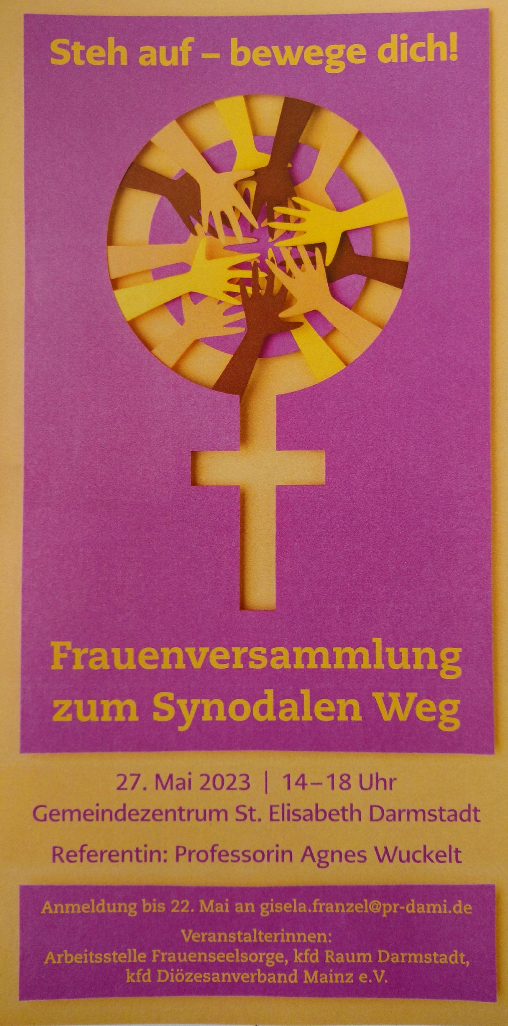 Frauenversammlung zum Synodalen Weg (c) Frauenseelsorge PR DA-Mitte