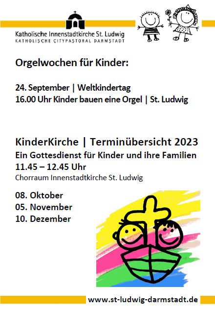 Kinderkirche Herbst 2023