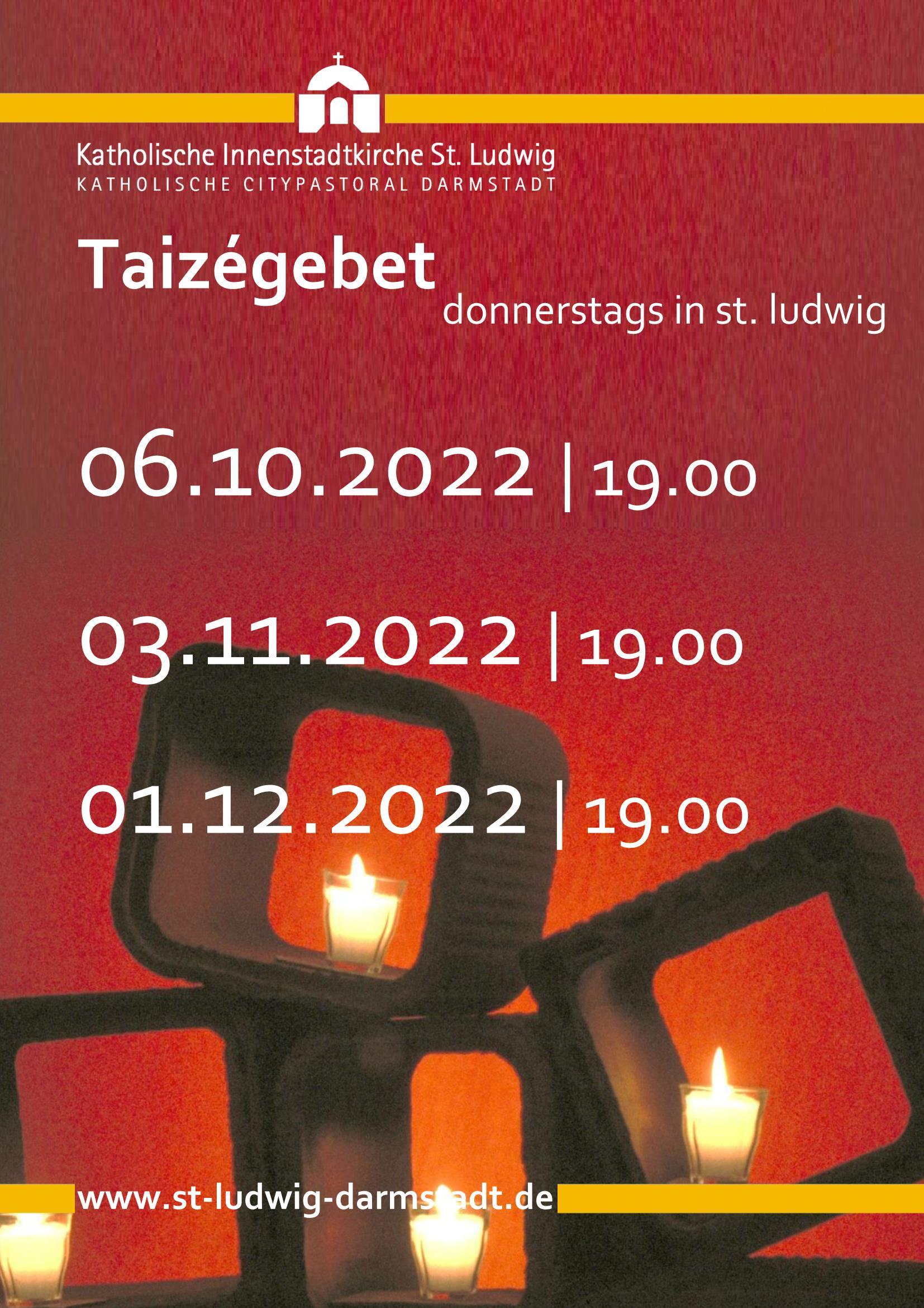 Plakat Taizé 2022