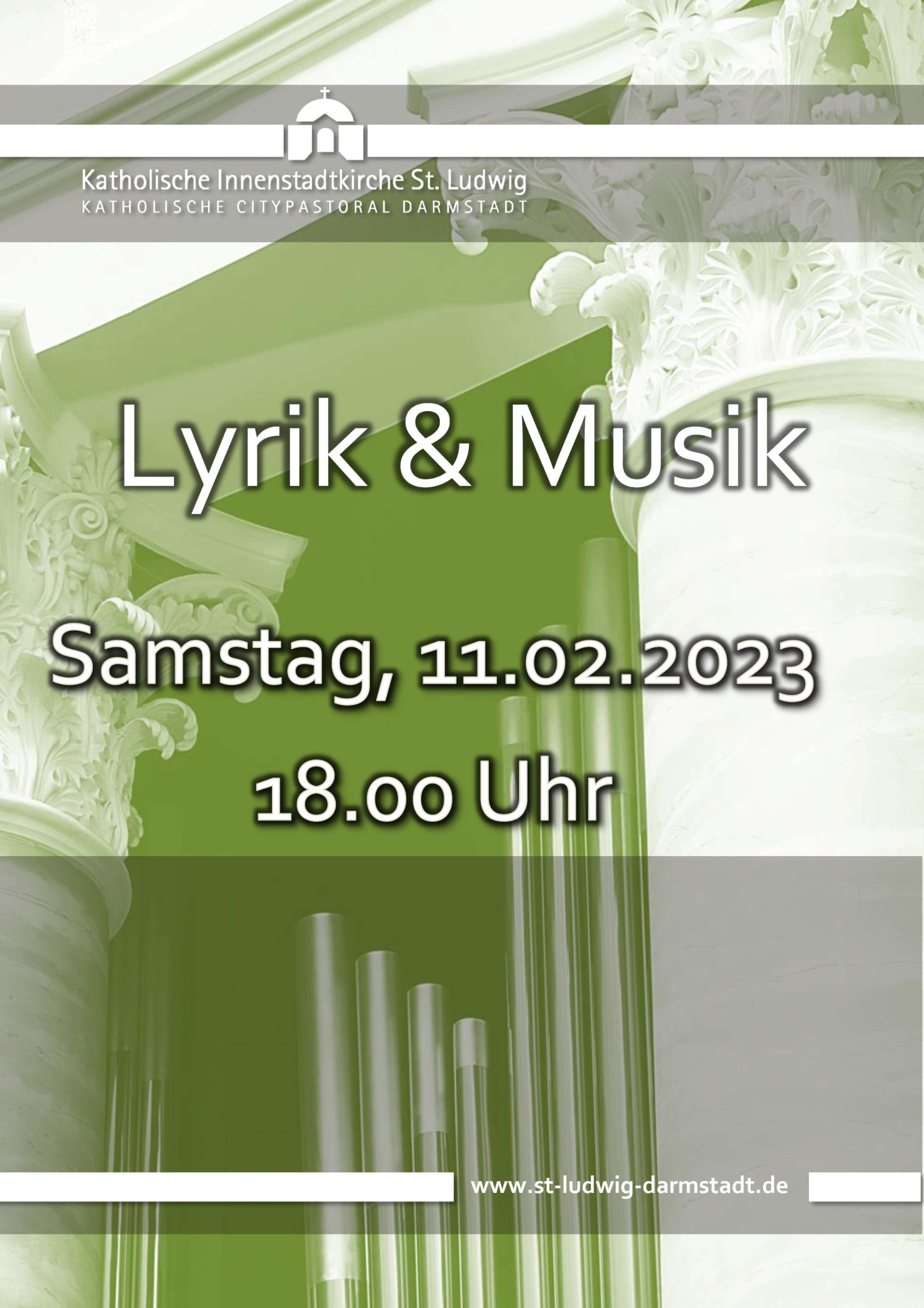 plakat Lyrik und Musik 23-2-11