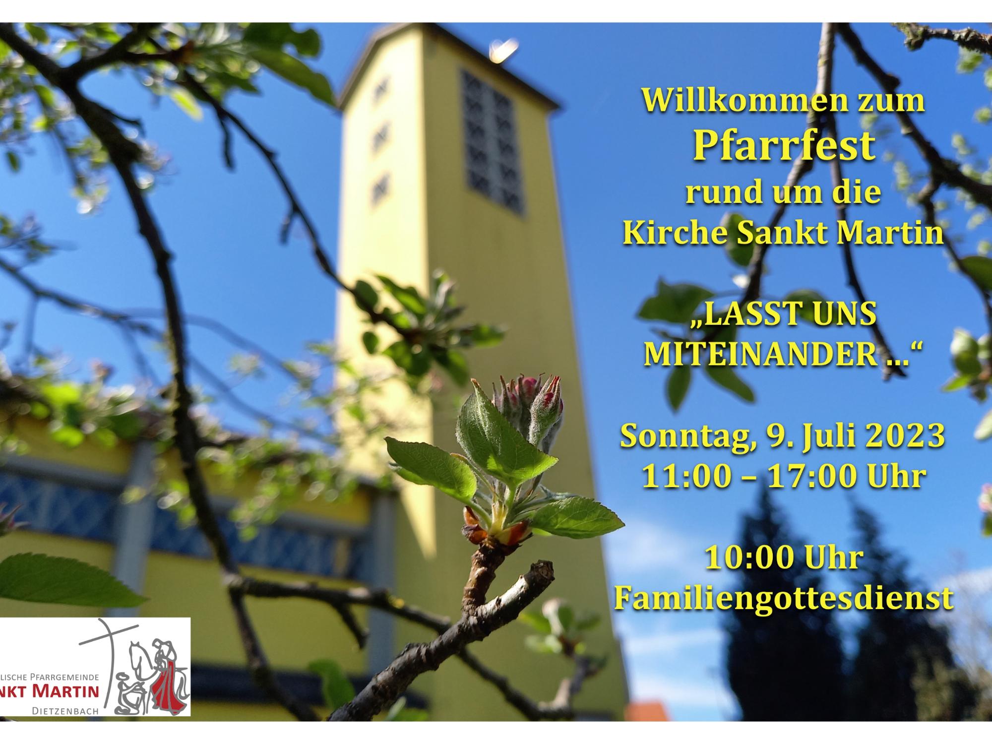 Pfarrfest 9. Juli 2023 (c) Pfarrgemeinde Sankt Martin