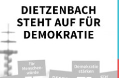 Dietzenbach steht auf für Demokratie (c) Dietzenbach