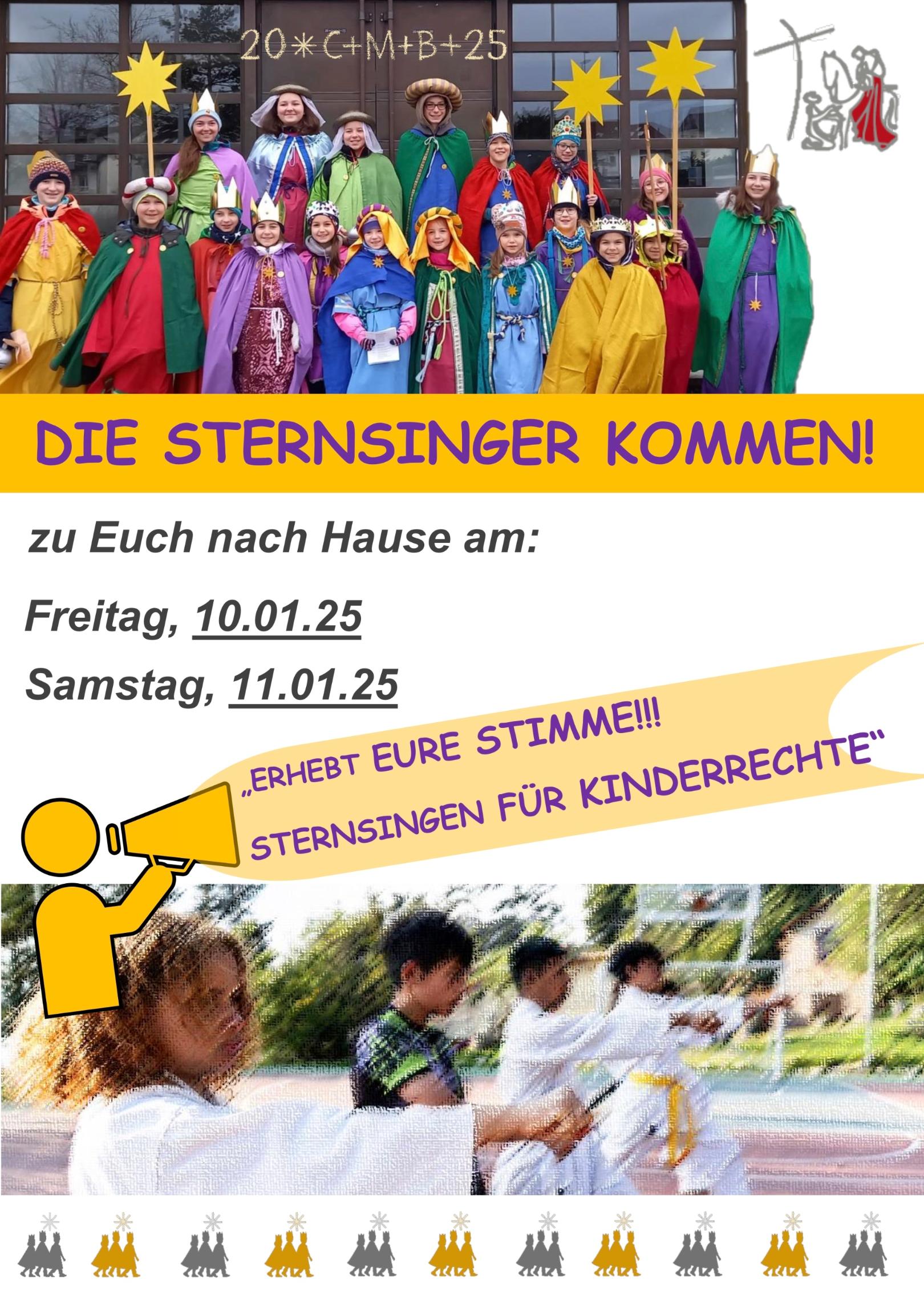 2025 Sternsinger kommen2 (c) Pfarrgemeinde St. Martin