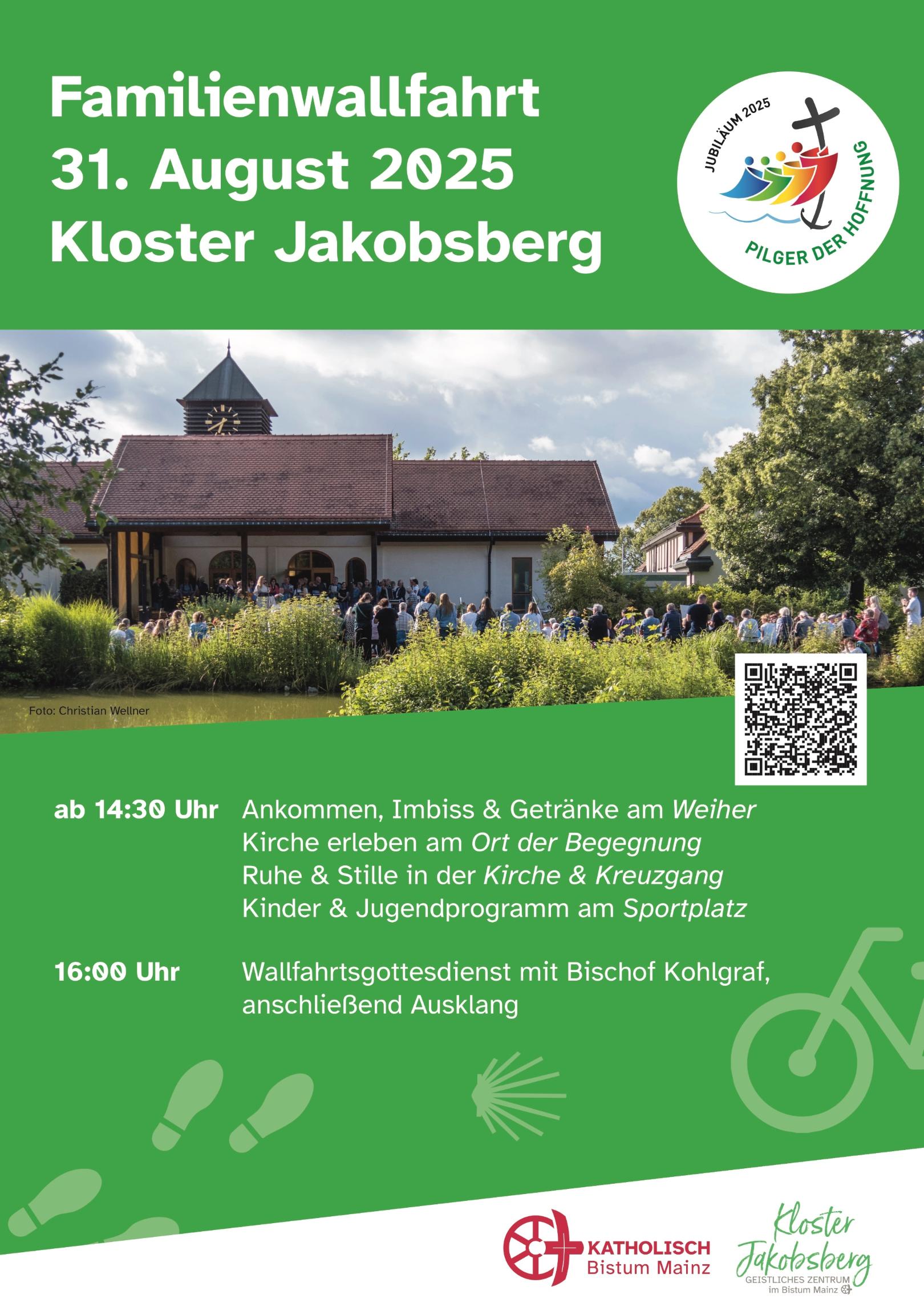 Bistumsfamilienwallfahrt am 31. August 2025 auf den Jakobsberg (c) Bistum Mainz