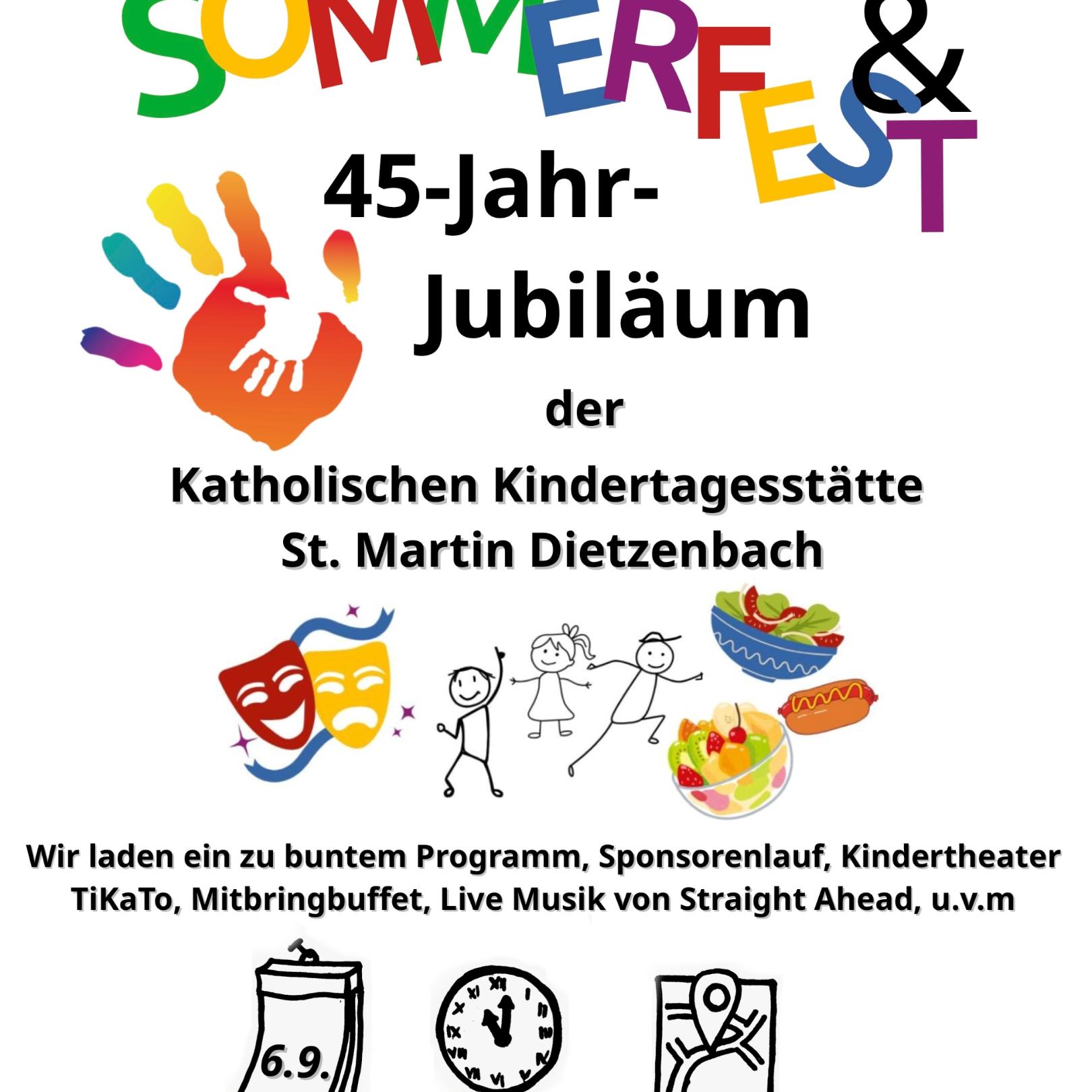 Jubiläums-Sommerfest am 6.9.2025 Jubiläums-Sommerfest am 6.9.2025