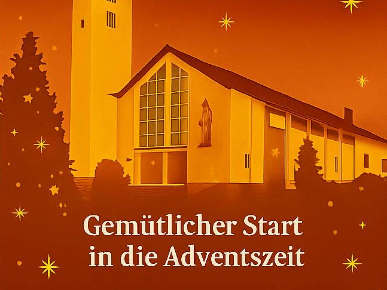 2025_Flyer Adventstreff (c) Pfarrgemeinde St. Martin