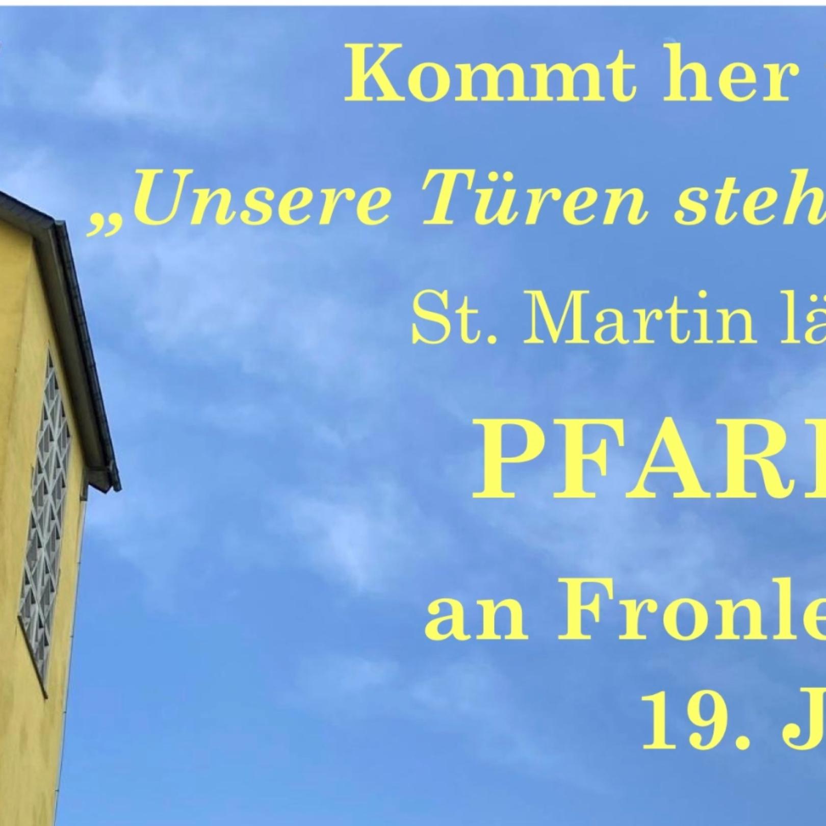 2025_Plakat_Pfarrfest_ (c) Pfarrgemeinde St. Martin