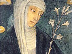 250px-St_Catherine._San_Domenico (c) Fresko von Andrea Vanni, 14. Jhd., Internet gemeinfrei