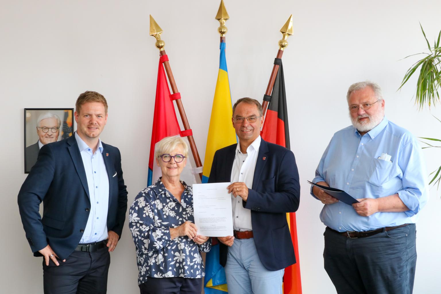 2022Unterzeichnung des Betriebsvertrag Kita 8 (c) Stadt Dietzenbach