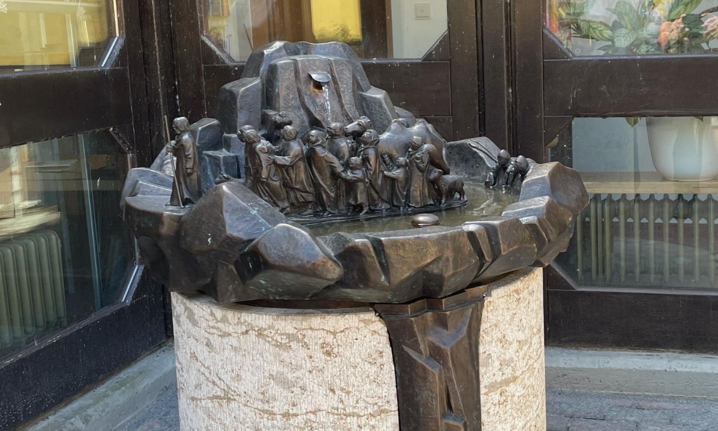 Brunnen am GZ St. MartinIMG_0550 (c) Pfarrgemeinde Sankt Martin