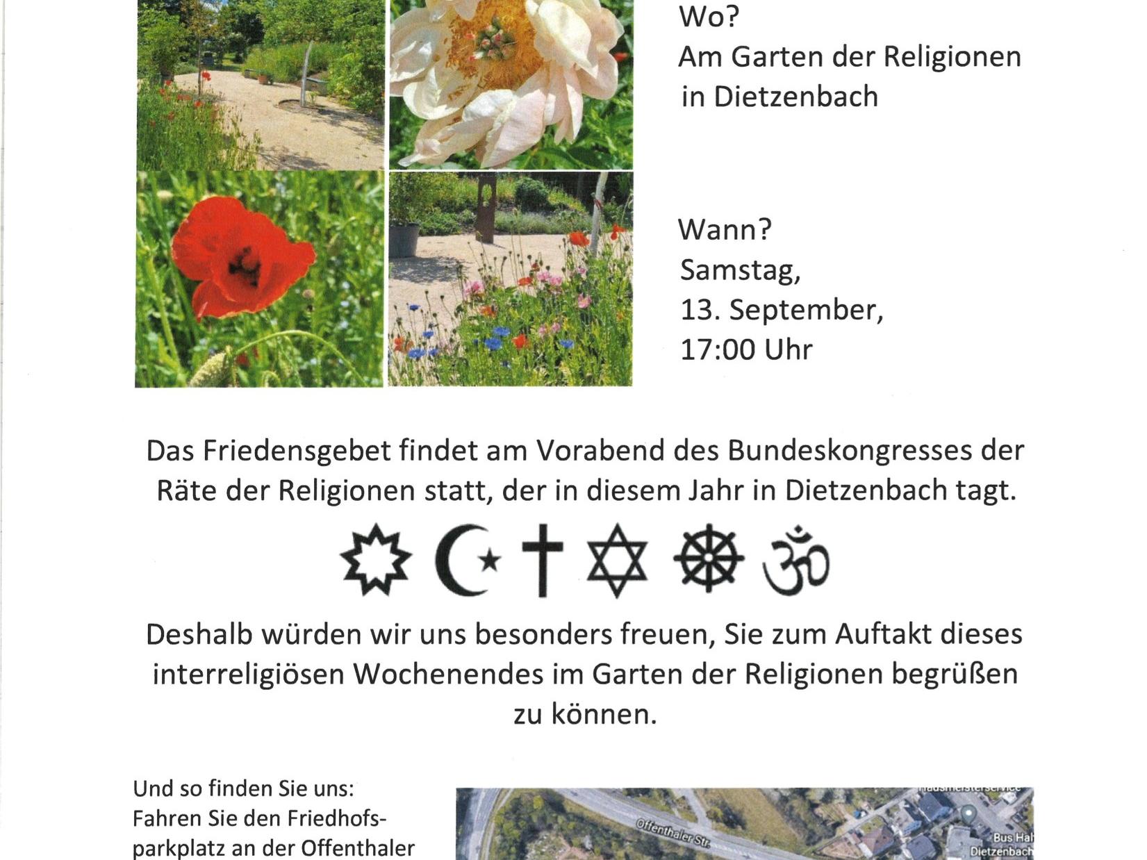 Einladung 2025 (c) Arbeitsgemeinschaft der Religionen Dietzenbach