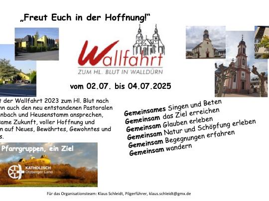 2025_Wallfahrt_Walldürn (c) Organisationsteam Walldürn-Wallfahrt