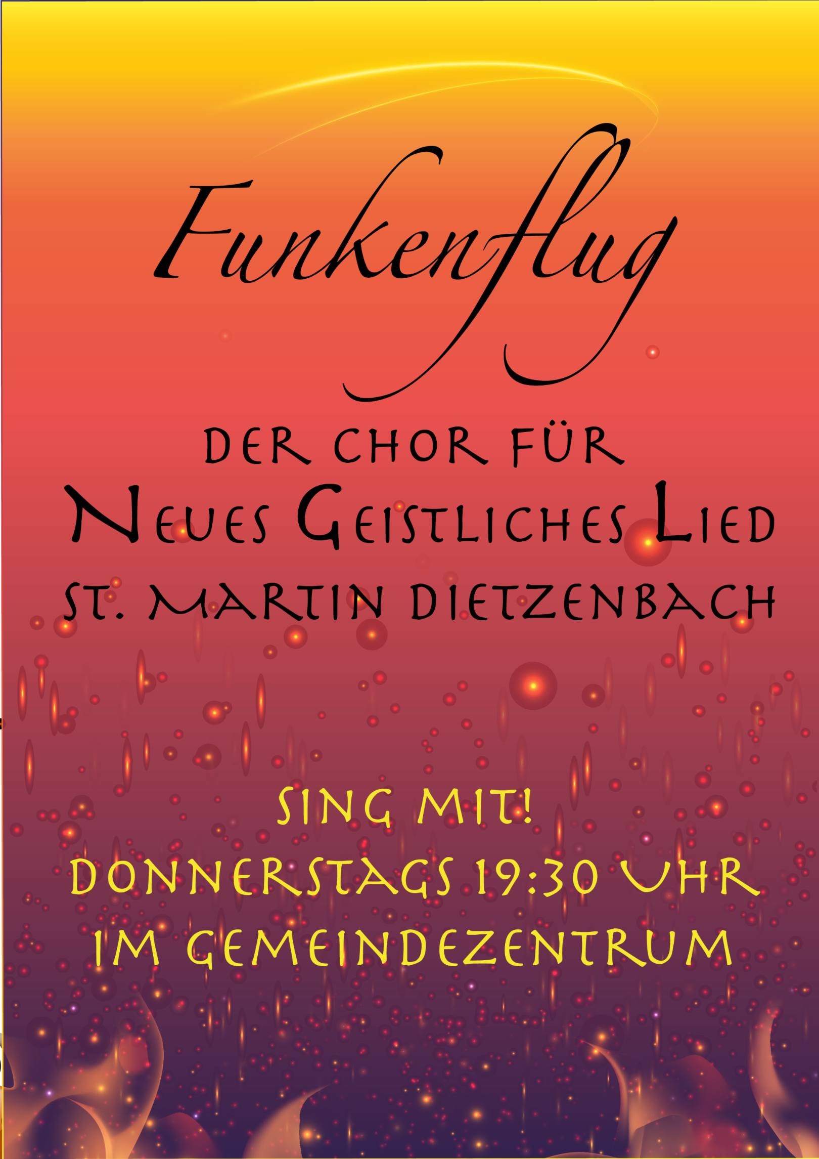 Funkenflug (c) Max Ackermann