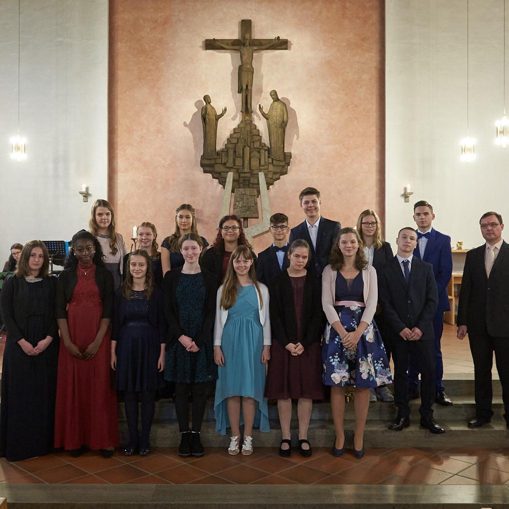 Gruppenbild Firmung 11:15 Uhr