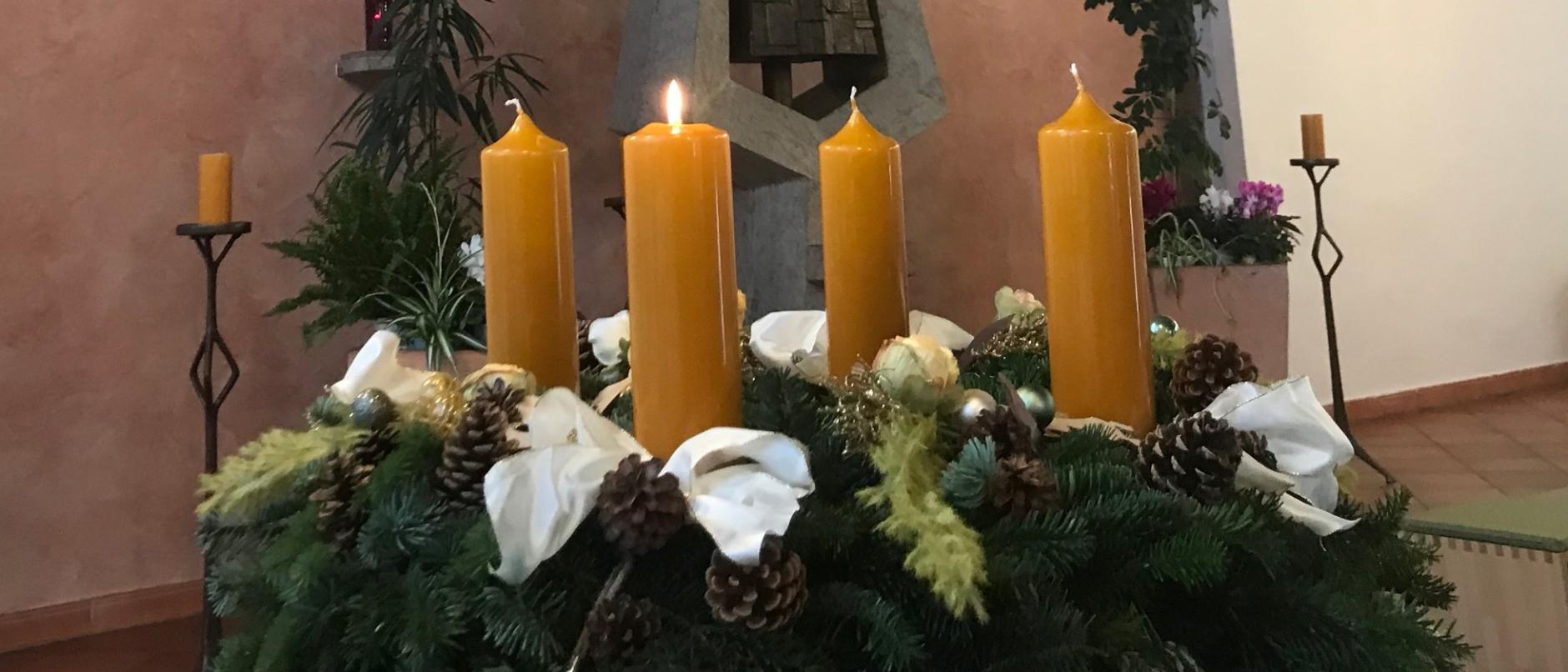 1. Adventsonntag 2022 (c) Pfarrgemeinde Sankt Martin