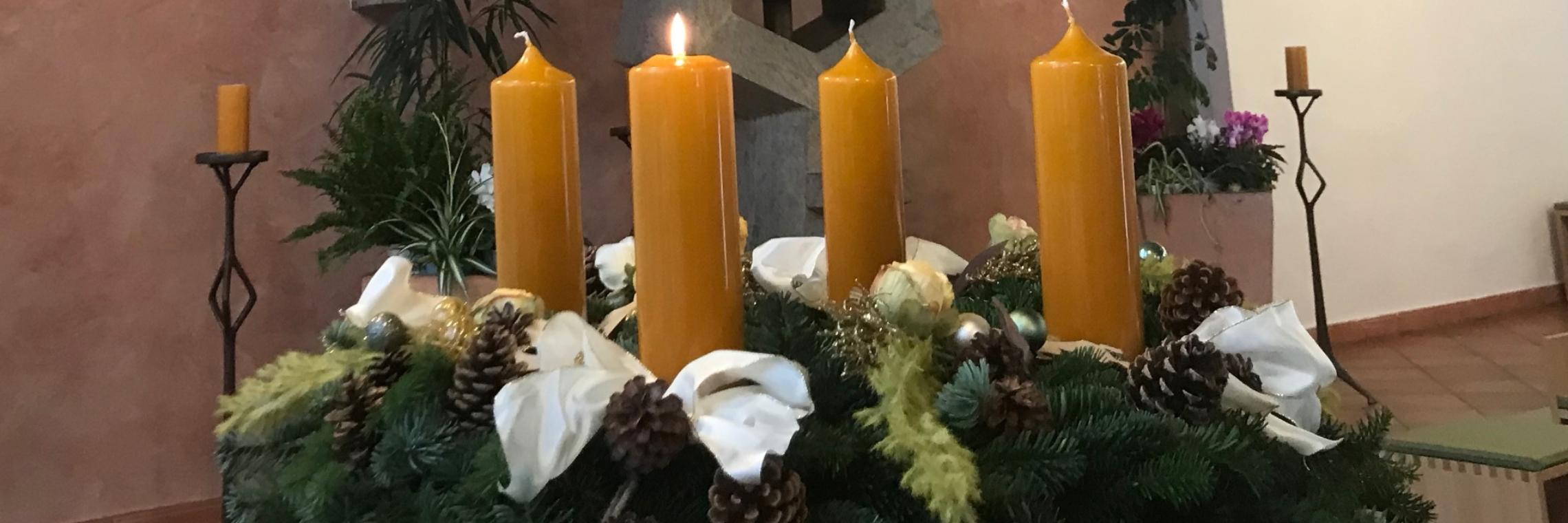 1. Adventsonntag 2022 (c) Pfarrgemeinde Sankt Martin