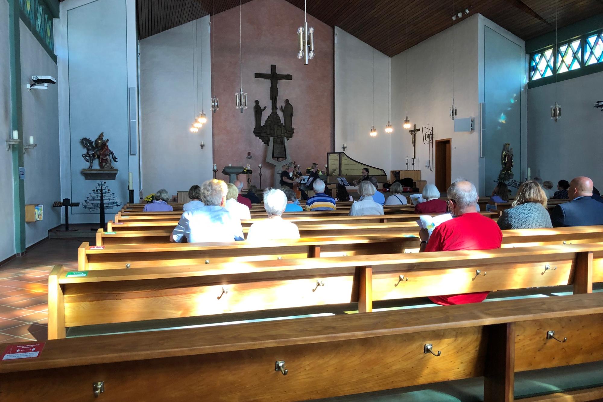 Konzert Corelli-Ensemble Konzert Juli 2021 (c) Katholische Pfarrgemeinde Sankt Martin