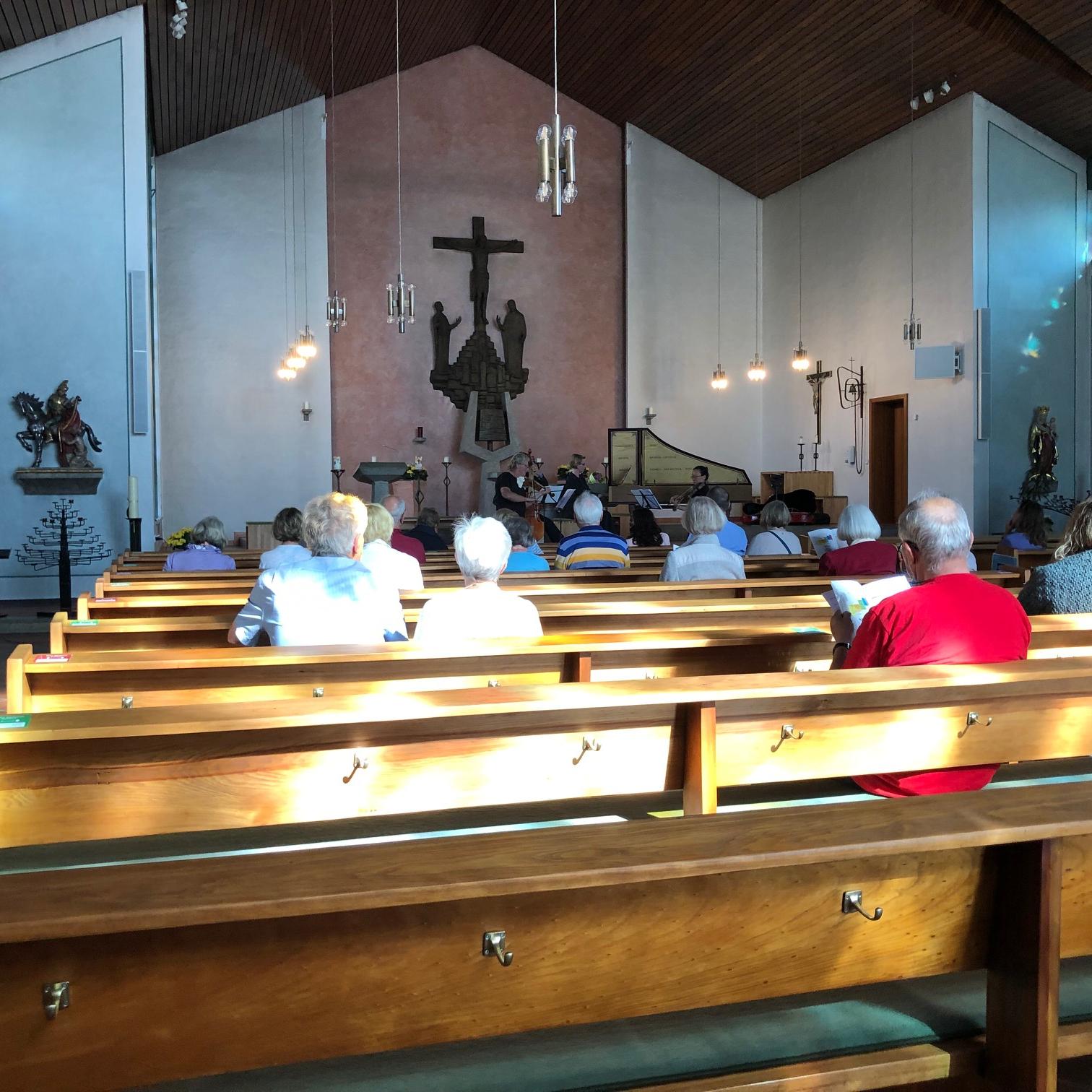 Konzert Corelli-Ensemble Konzert Juli 2021 (c) Katholische Pfarrgemeinde Sankt Martin