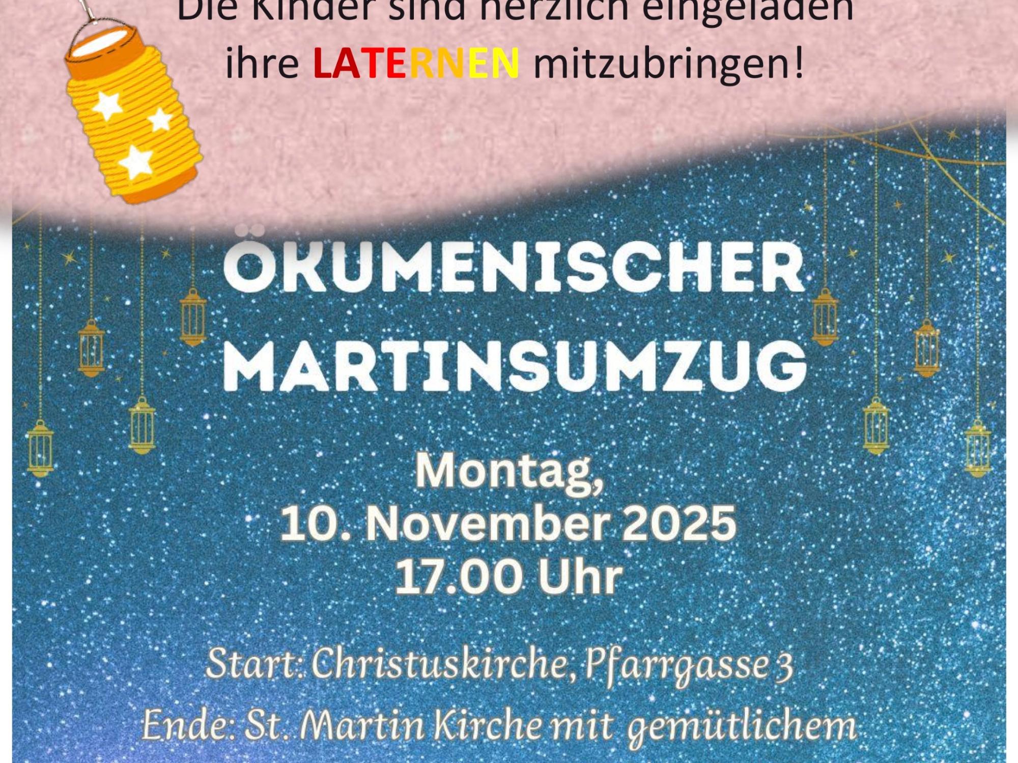 Plakat 2025 Martinsumzug (c) ACK Dietzenbach
