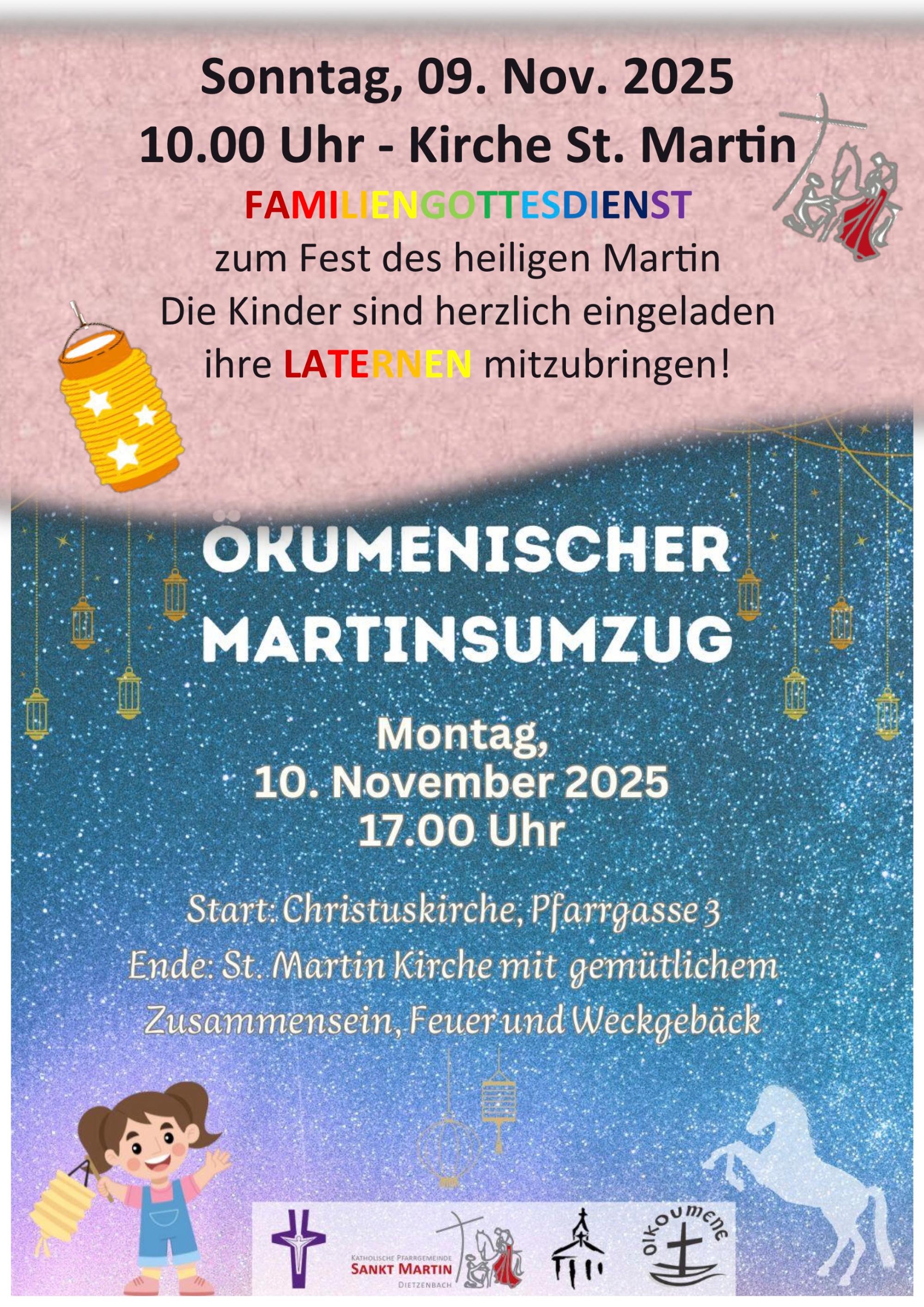 Plakat 2025 Martinsumzug
