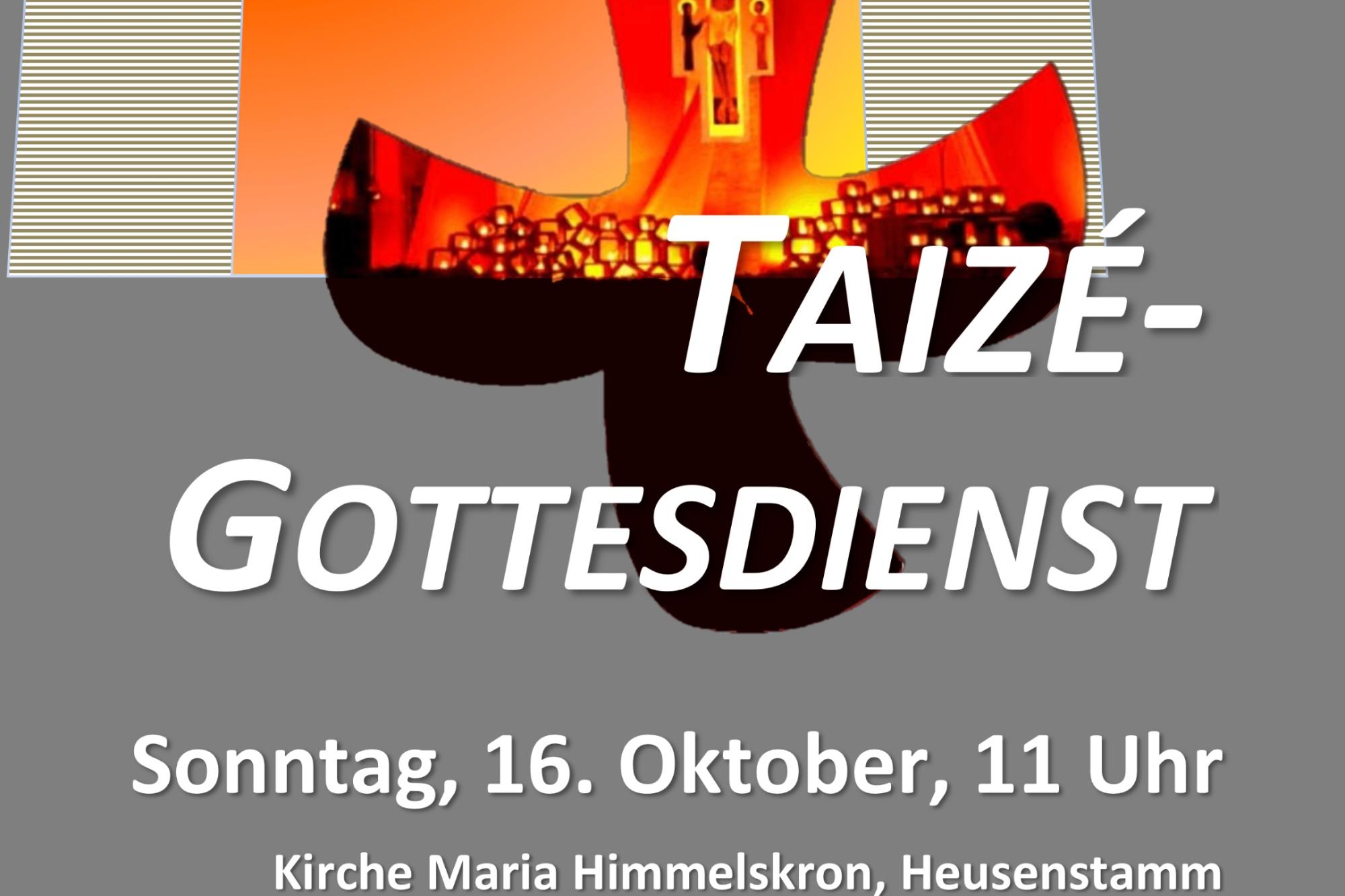 Plakat Taizé 2022 (c) Pastoralraum Heusenstamm-Dietzenbach