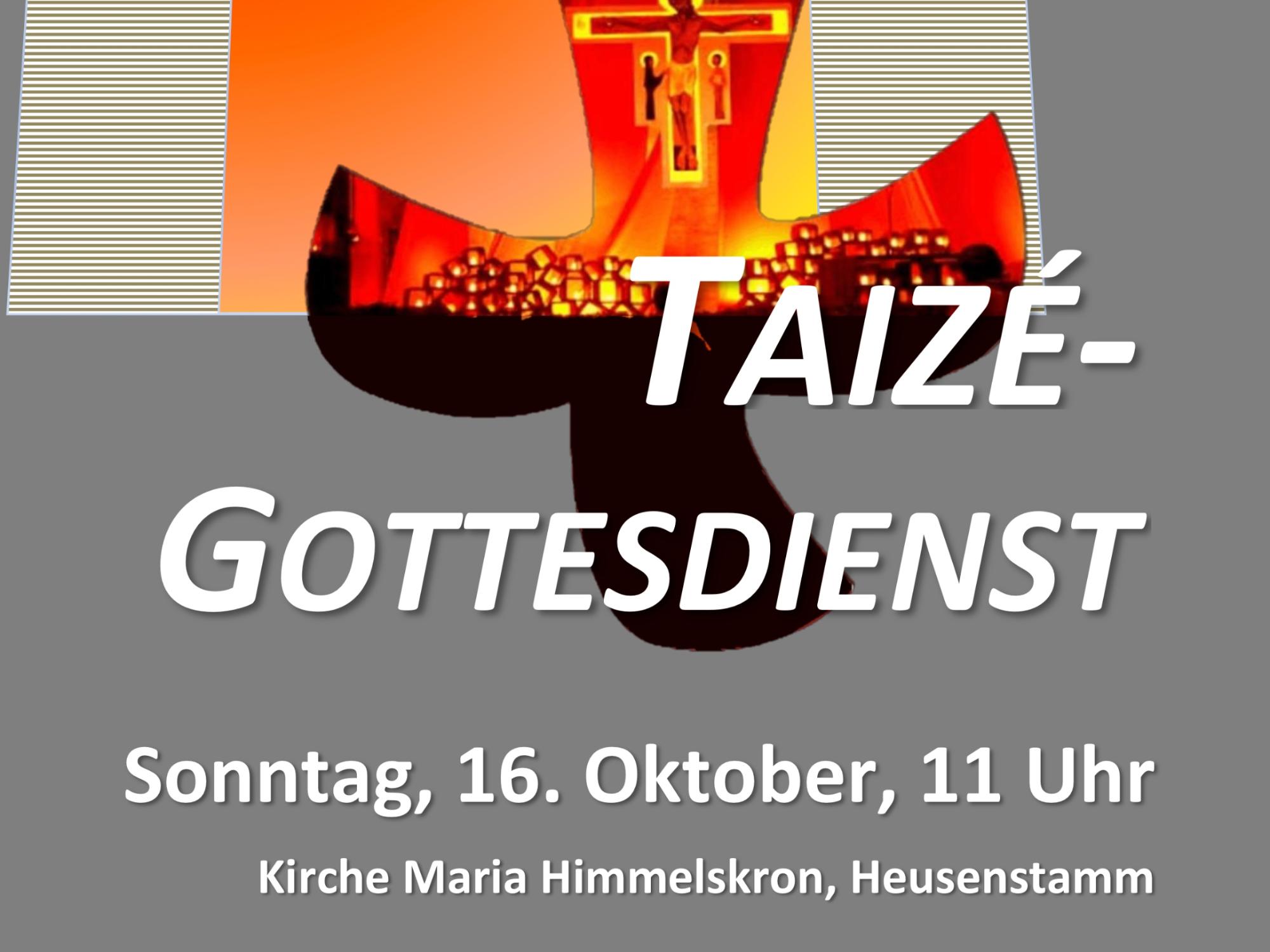 Plakat Taizé 2022 (c) Pastoralraum Heusenstamm-Dietzenbach