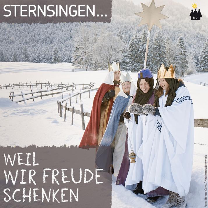 Sternsinger schenken Freude