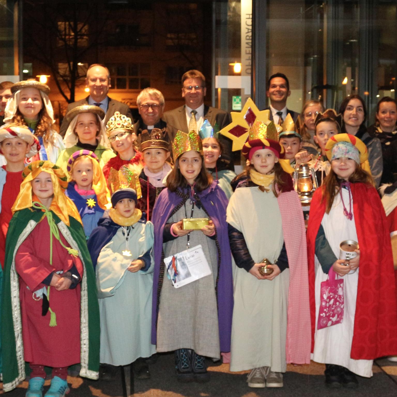 Sternsingerempfang_Gruppe_unten (c) kjzOffenbach