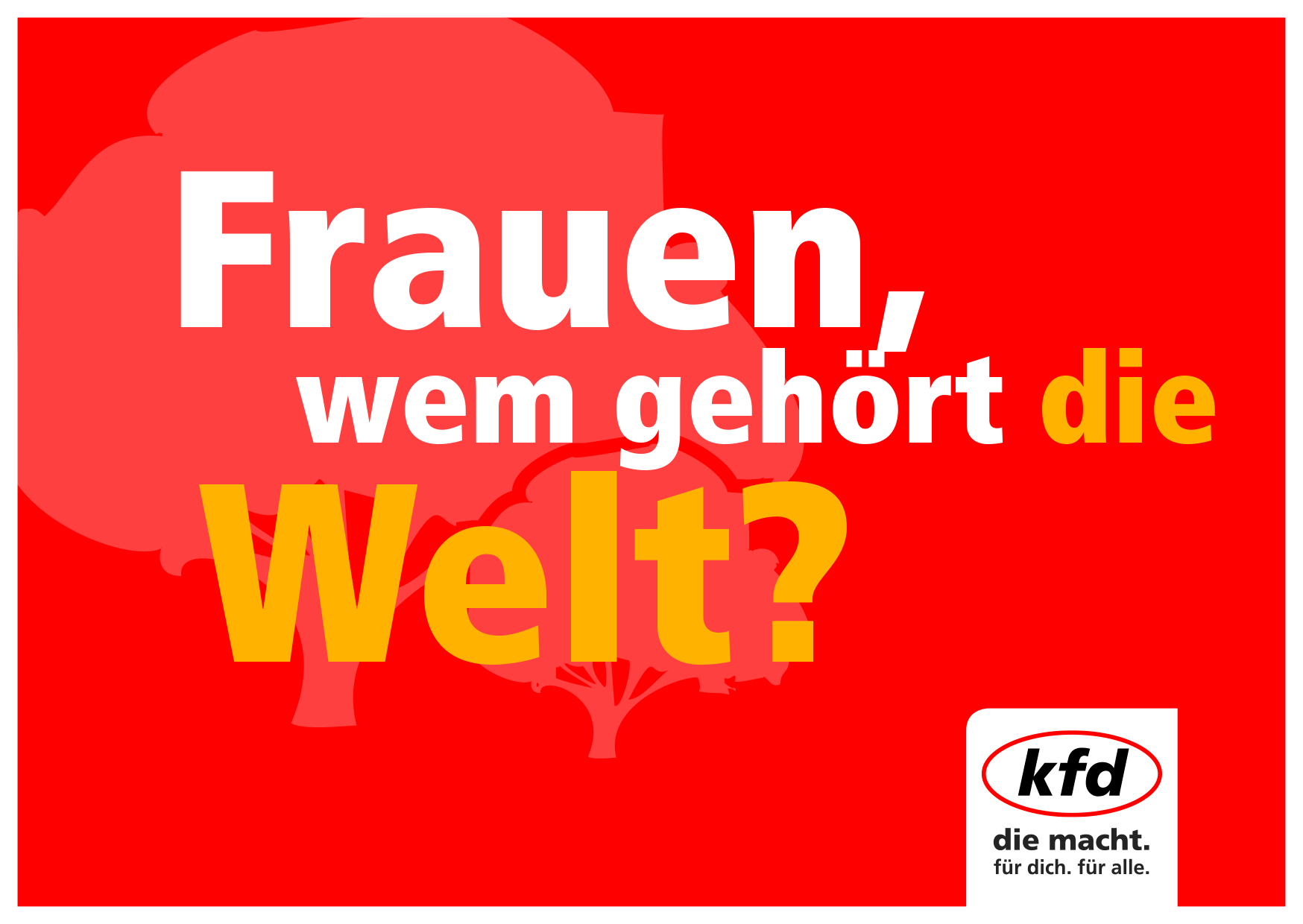 kfd_Logo_Frauen__wem_gehoert_die_Welt (c) kfd