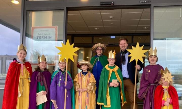 Sternsinger Rathaus (c) Stadt Dietzenbach