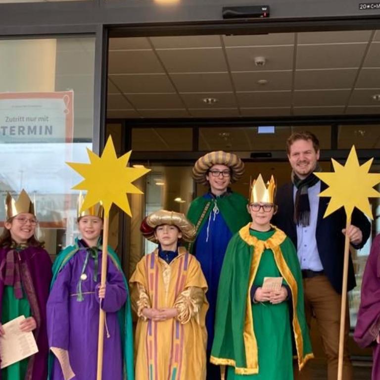 Sternsinger Rathaus (c) Stadt Dietzenbach