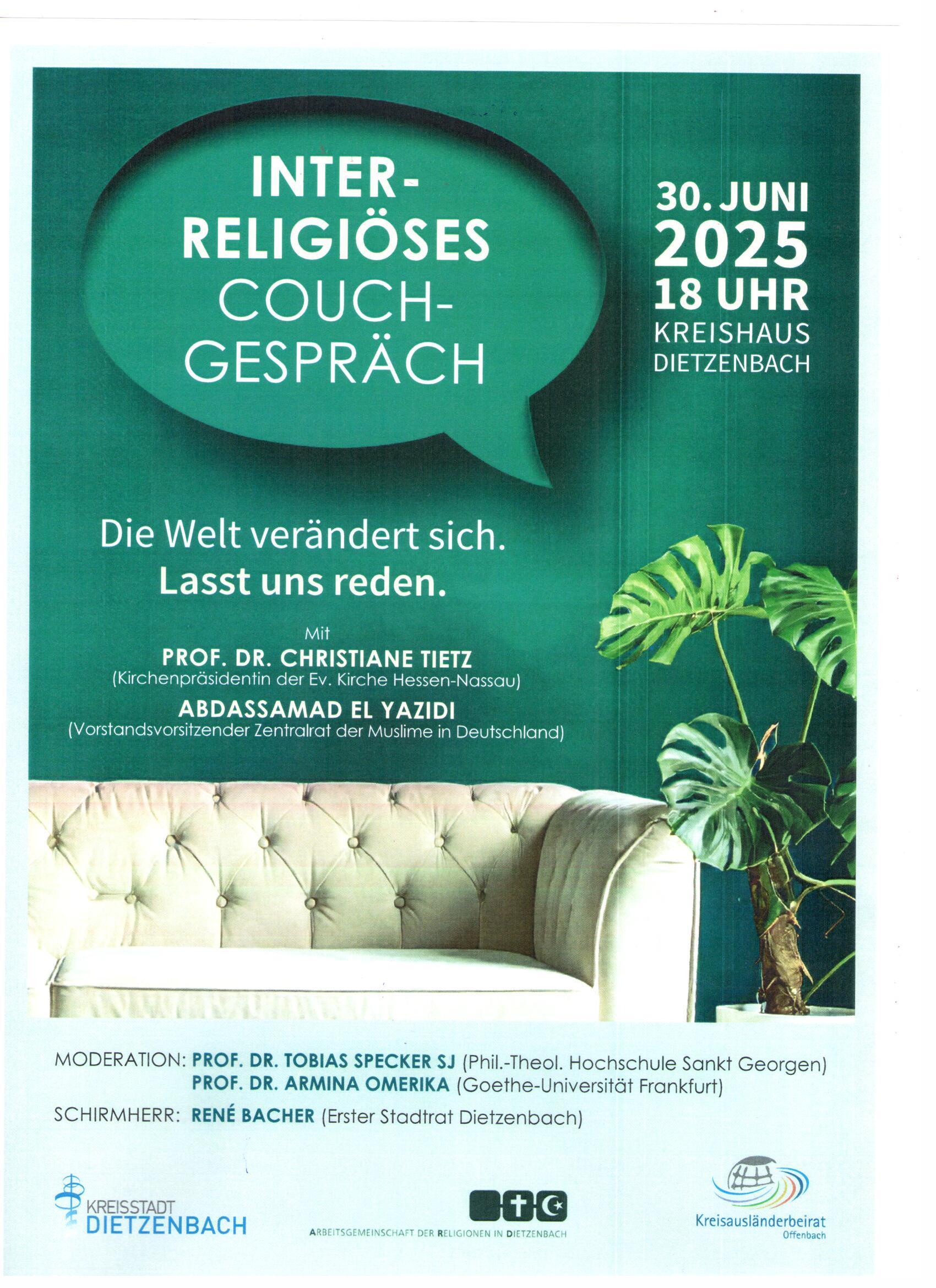 Interreligiöses Couch-Gespräch