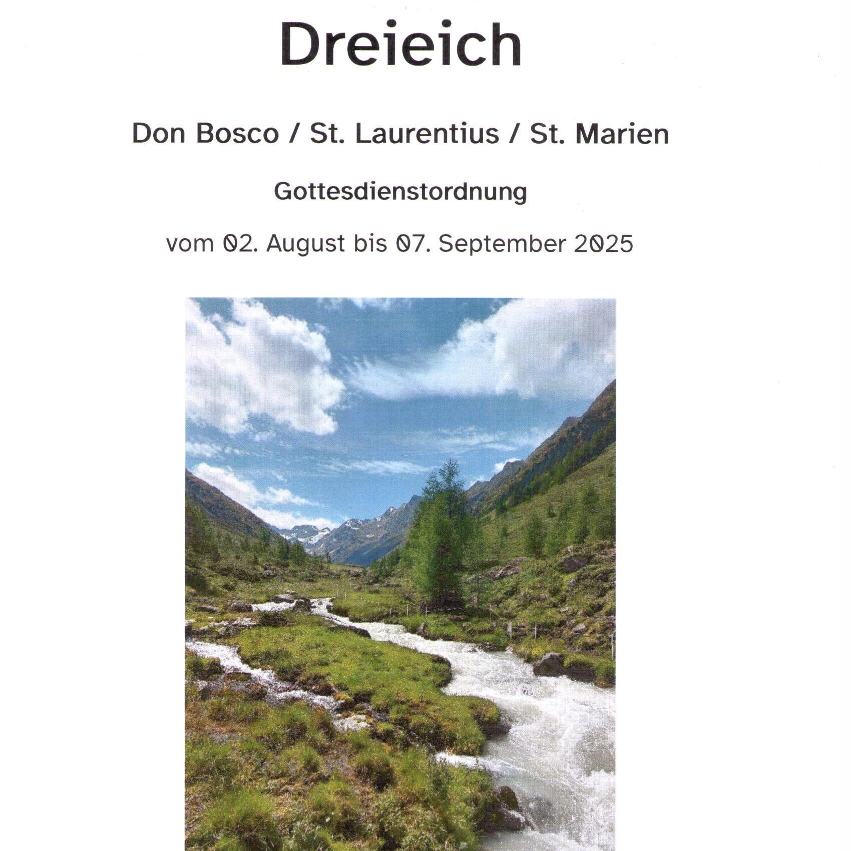Pfarrbrief 08/2025